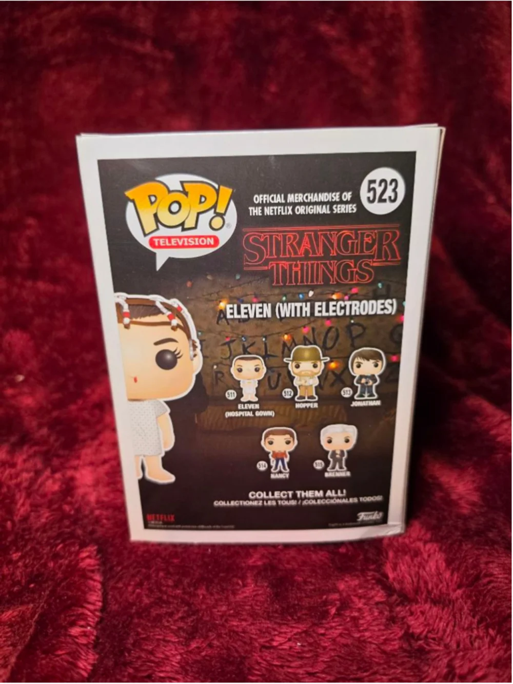 EXCLUSIVE Funko Pop! #523 Stranger Things Eleven with Electrodes Action Figure